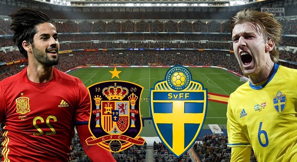 Prediksi Spanyol vs Swedia, pukul 2:00 pada 15 Juni