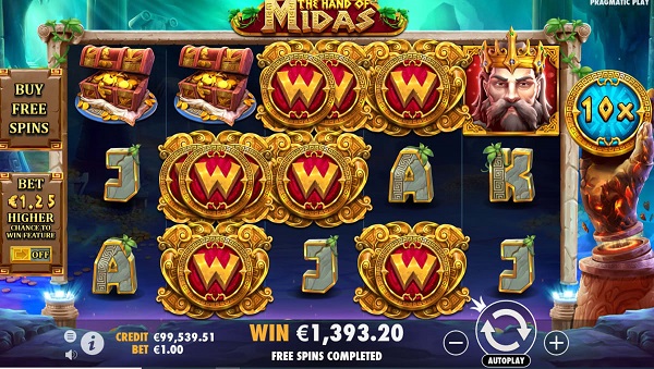 The Hand of Midas – Slot game yang membantu Anda mengubah segalanya menjadi emas