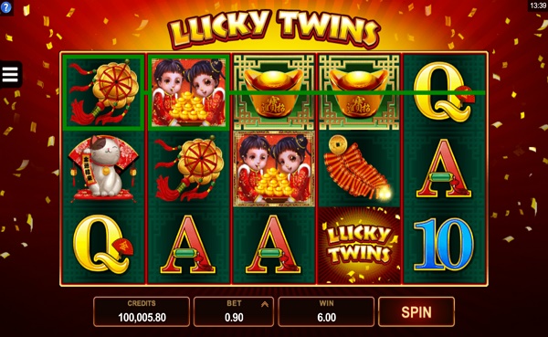 Lucky Twins: Permainan slot dasar, cocok untuk pemula