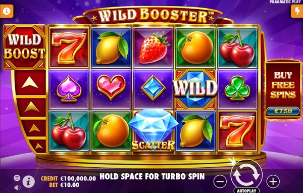 Wild Booster - Game slot klasik dengan warna cerah