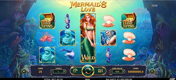 Mermaid's Love - Pilihan tepat untuk penggemar game slot